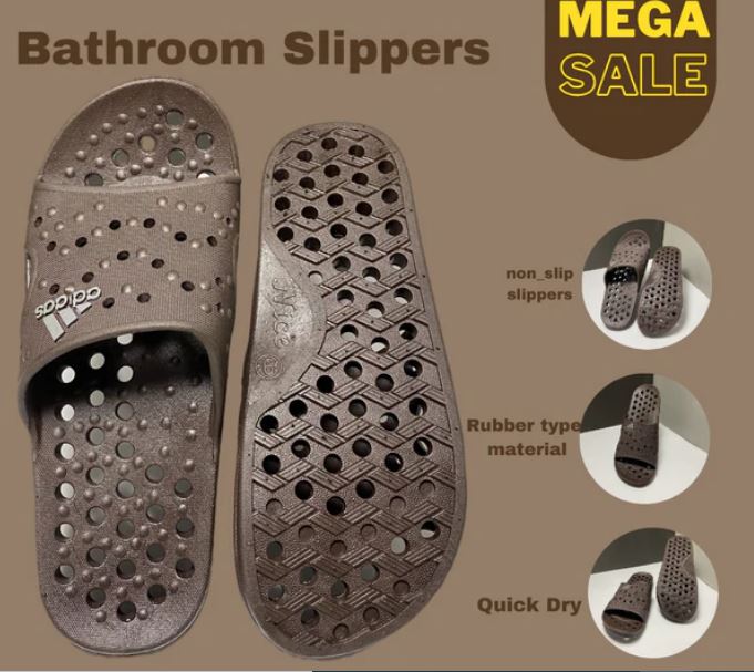 Bathroom Anti Slip Slippers Soft Light Weight Comfortable - Quick Dry