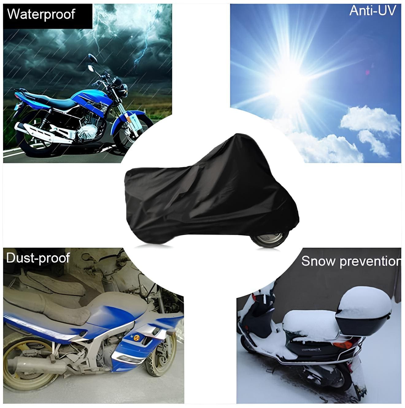 Bike Cover 100 % Water Proof & Dust Proof